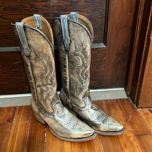 Freebird Woodland size 8 Pewter